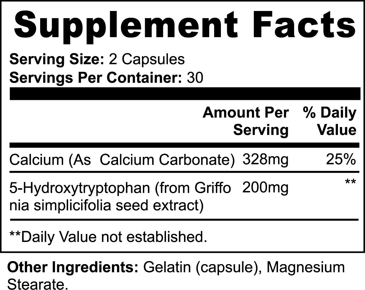 5-HTP Supplement Boost Serotonin For Better Sleep, Mood, And Anxiety Relief