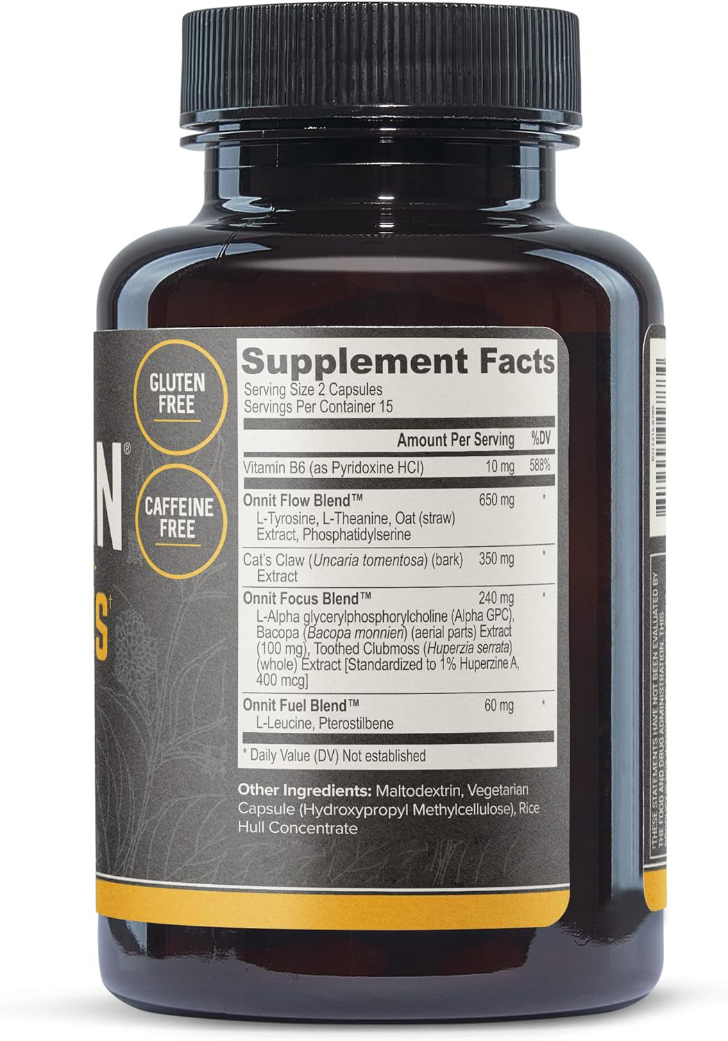 Alpha Brain Supplement Capsules