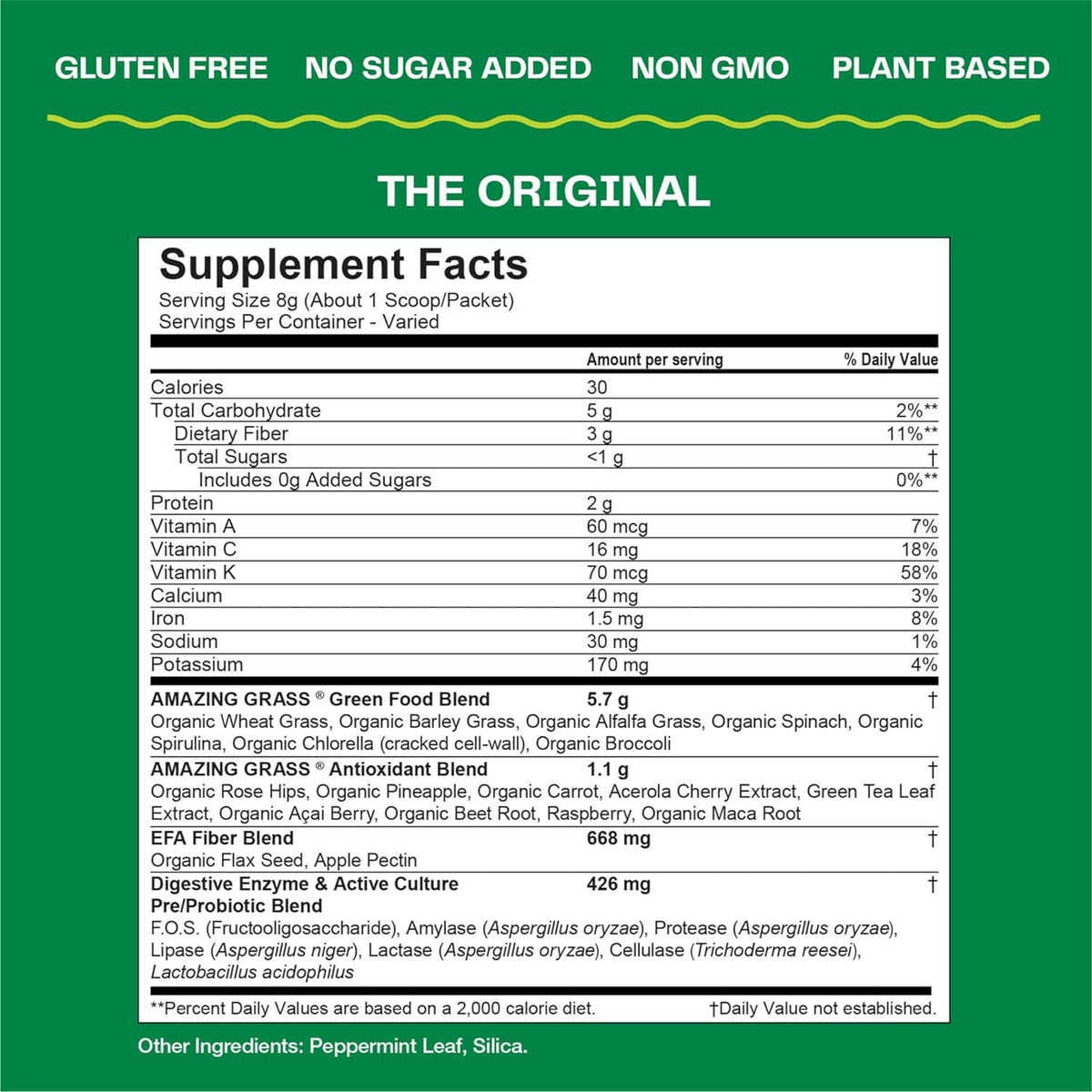 Super Green Powder Dried Egg White