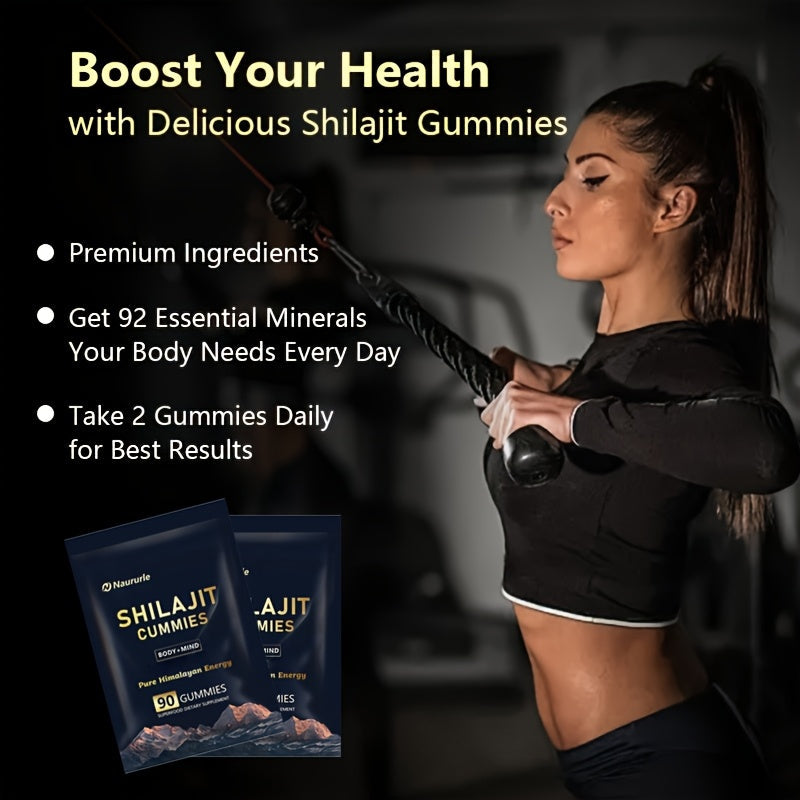 Shilajit Gummies – Himalayan Energy & Vitality Supplement | 90ct