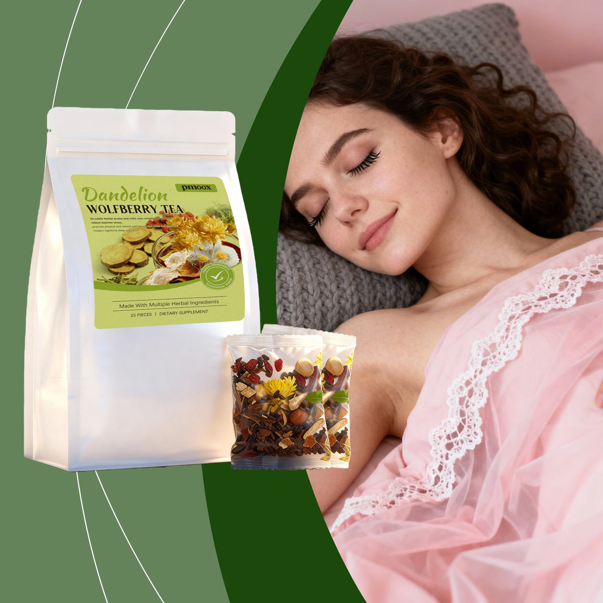 Herbal Nourishing Dandelion Gouqi Tea