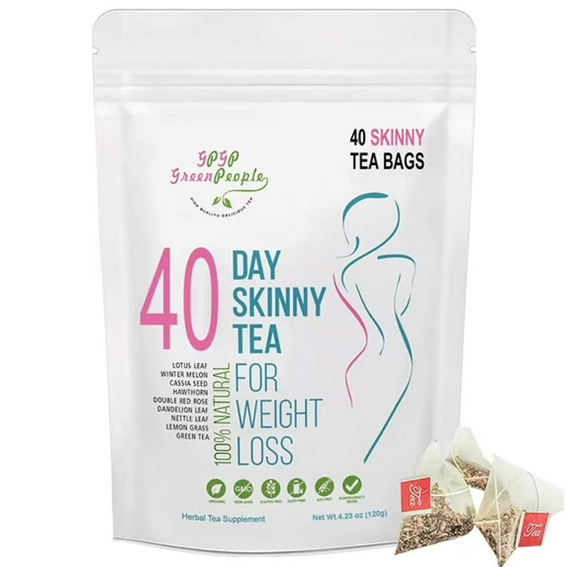 Leaf Cleanse Tea Bags, Natural Herbal Detox Tea For Lung Support, Metabolism & Immune Boost