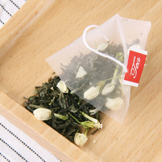 Ginseng Five Treasure Tea English Label Combination Health Tea Triangle Bag
