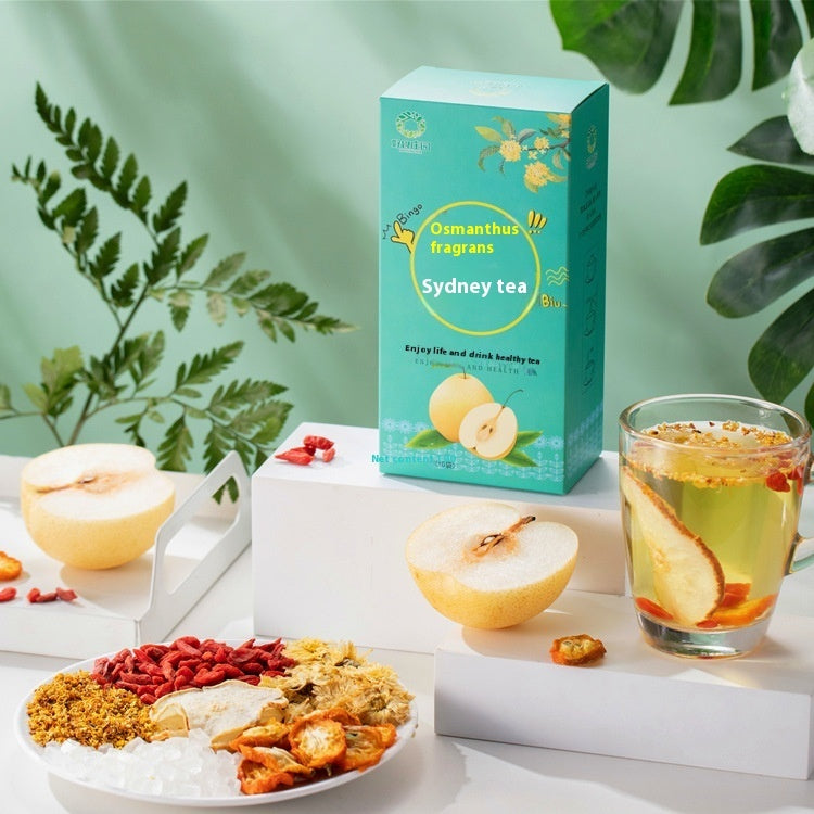 Rosy Beauty Triangle Bag Fruit Cold Tea