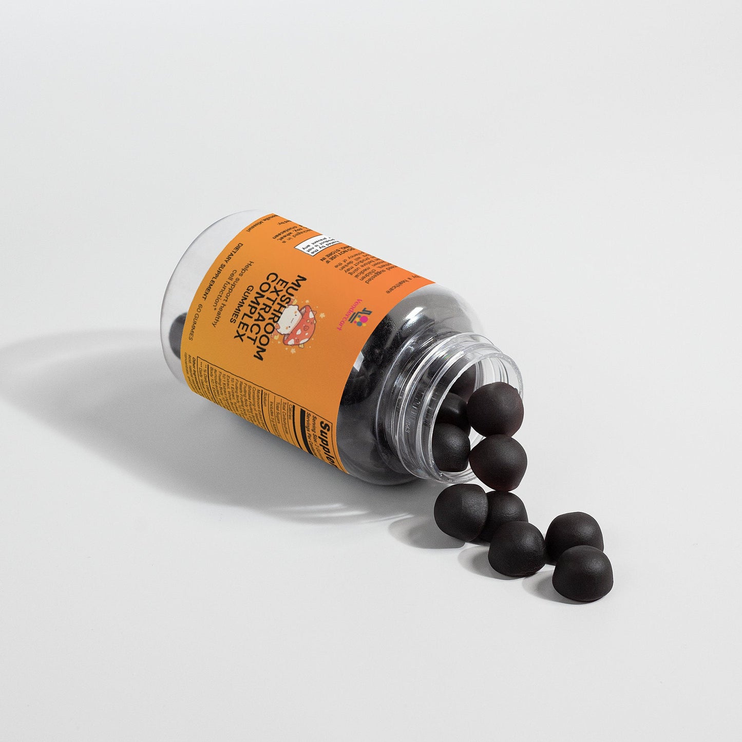 Mushroom Gummies – Lion's Mane, Reishi, Cordyceps & Chaga | 60ct
