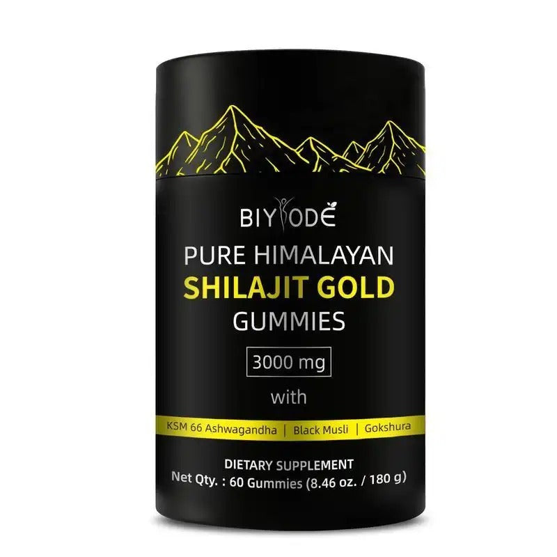 Shilajit & Ashwagandha Gummies – Himalayan Superfood | 60ct