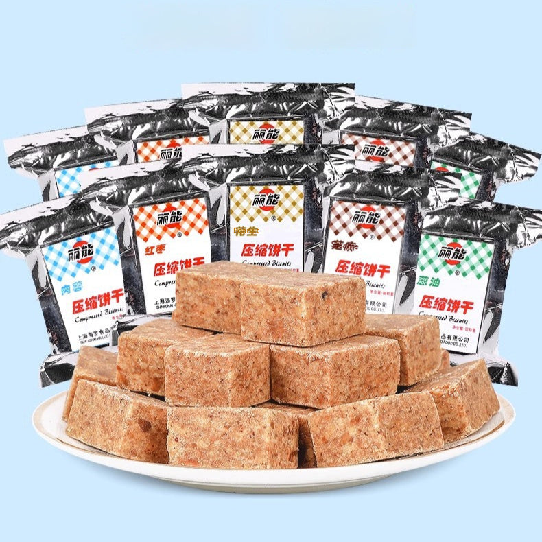 Compressed Biscuits Anti-hunger Nutrition Students Eat Food For Hunger And Belly-filling Snacks