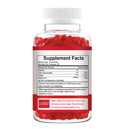Bottled Magnesium Gummies Health Products